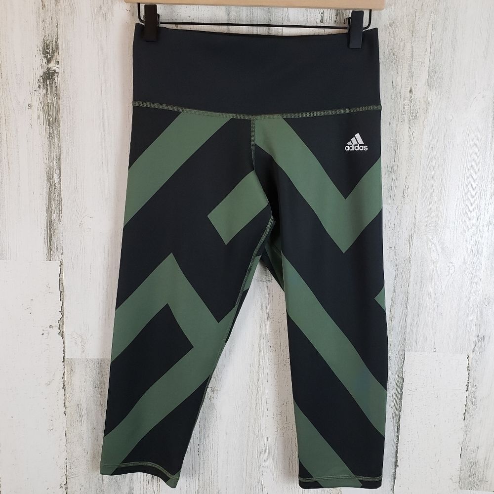 Adidas Climalite Cropped Leggings Sz S